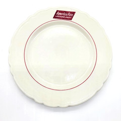 Vintage America Fore Insurance Group Plate Sterling Verified China Liverpool OH